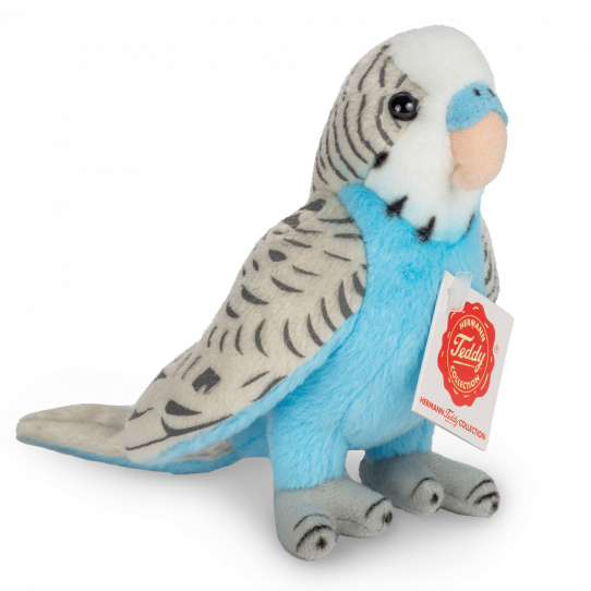 Periquito azul 13 cm
