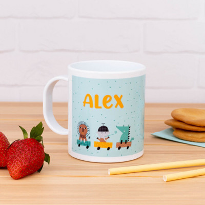 Taza de plástico personalizada